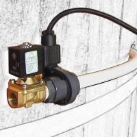 Опция Blumenberg Доливное устройство для купелей с пластиковой вставкой с тумбой и ступенями (лиственница)