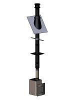 Дымоход Schiedel Permeter (насадной монтаж, верхний выход) 9 метров диаметр 250мм