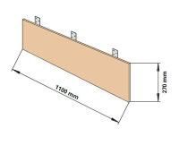 Элемент декоративной панели Cariitti TAIVE HEMLOCK (1100х270x10 мм)