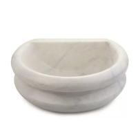 Курна пристенная Talc мраморная КМ13 пристенная со сливом