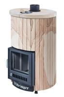 Дровяная печь Ферингер Уют-25 окаменевшее дерево перенесенный рисунок