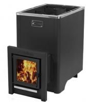 Дровяная печь Вулкан Эльбрус 20, Тоннель стекло