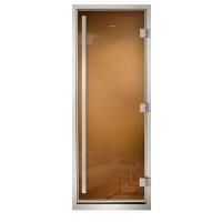 Дверь для хаммам Maestro Woods Арабика Престиж бронза 800х1900 левая/правая