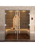 Дверь для хамам Doorwood "Хамам Двойная" 1310х1890 мм