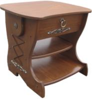 Тумба обувная"Сапожок" (Ангарская сосна) R для бани