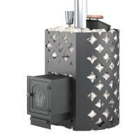 Дровяная печь Этна Люкс 24 (ДТ-4) Закрытая каменка