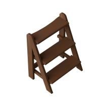 Лестница с поручнем POLARSPA термоберёза темная