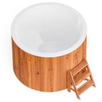 Круглая купель POLARSPA COMFORT 160 COLD термобереза светлая