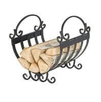 Дровница Везувий Кованая D110S (серебро)