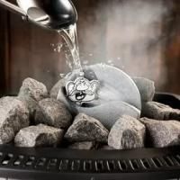 Банный камень с выпрыгивающей рожицей Туликиви Saunaheppu