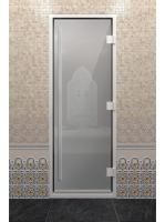 Дверь для хамам Doorwood "Хамам Престиж Сатин" 700х1900 мм