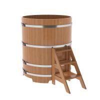 Купель круглая BentWood дуб натуральный 1170х1400 мм