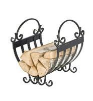 Дровница Везувий Кованая D110B (бронза)