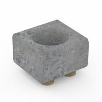 Охлаждающая подставка из талькохлорита (1 углубление) Sawo R-141