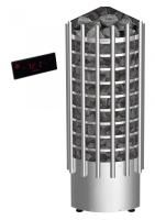 Электрическая печь Harvia Glow Corner TRC70EE c цифровой панелью управления