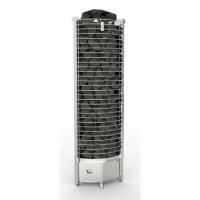 Электрическая печь Sawo Tower напольная угловая, 8,0 кВт, нерж. сталь, артикул TH5-80Ni2-CNR-P, выносной пульт (встроенный блок мощности)