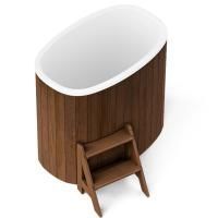 Овальная купель POLARSPA STANDART 79 термобереза темная