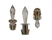 Хрустальная насадка Cariitti CR30 M8 хром, (1 шт)