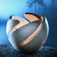 Подсвечник из камня Туликиви Tulikukka