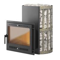 Дровяная печь Везувий Скиф Ковка 28 Панорама "М"