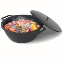 Казан чугунный Везувий сербский 14л (без крышки)