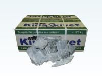 Талькомагнезит колотый, фракция 50-90 мм, коробка 20 кг.