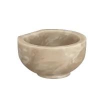 Курна пристенная Talc мраморная КМ65 со сливом