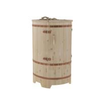 Фитобочка прямая Бентвуд Стандарт цвет: натуральный, цвет фурнитуры: черный