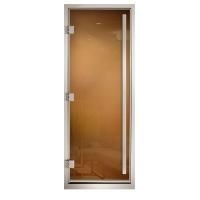 Дверь для хаммам Maestro Woods Арабика Престиж бронза 700х2100 левая