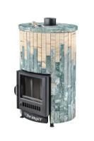Дровяная печь Ферингер Уют-18 змеевик+окаменевшее дерево