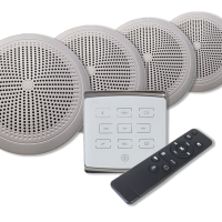 Комплект влагостойкой акустики Steam&Water 4 White Standart Eco