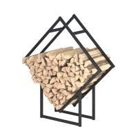 Дровница Везувий Ромб (черный)