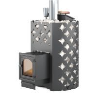Дровяная печь Этна Люкс 18 (ДТ-4С) Закрытая каменка