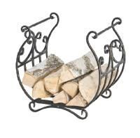 Дровница Везувий Кованая D120S (серебро)