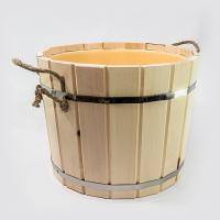 Запарник 20л с пластиковой вставкой (липа) СК для бани