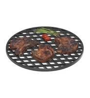 Решетка чугунная Везувий круглая "Стейк" диаметр 450мм