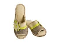 Тапочки открытые "Лилия" женские для бани