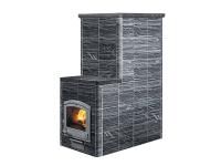 Дровяная печь Tulikivi Grinion с выносной топкой Grafia 45