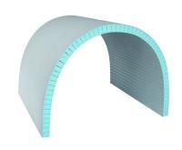 Панель A-panel односторонняя 50 XPS, поперечные надрезы