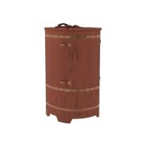 Фитобочка прямая Бентвуд Стандарт цвет: спелая вишня, цвет фурнитуры: 409