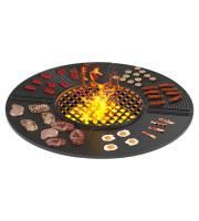 Чугунная плита Везувий Gurman диаметр 1000