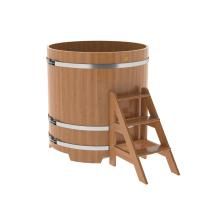 Купель круглая BentWood дуб натуральный 1170х1200 мм