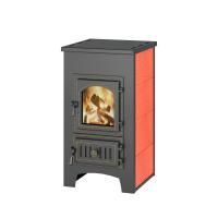 Печь-камин Везувий ПК-01 (270) красный (150 м3)