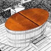 Опция Blumenberg Уличное исполнение Внешний лак и крышка из красного кедра