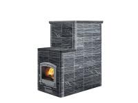 Дровяная печь Tulikivi Grinion с выносной топкой Grafia 35
