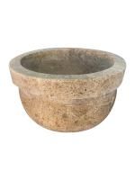 Курна из травертина островная Steam&Water №39