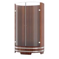 Душевая кабина BentWood лиственница морёная рустик 950х1200х2000 мм