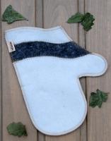 Рукавица "Волна" для бани