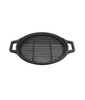 Решетка чугунная Везувий круглая "Стейк" Ø 380мм