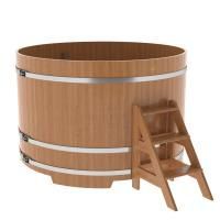 Купель круглая BentWood дуб натуральный 1800х1200 мм